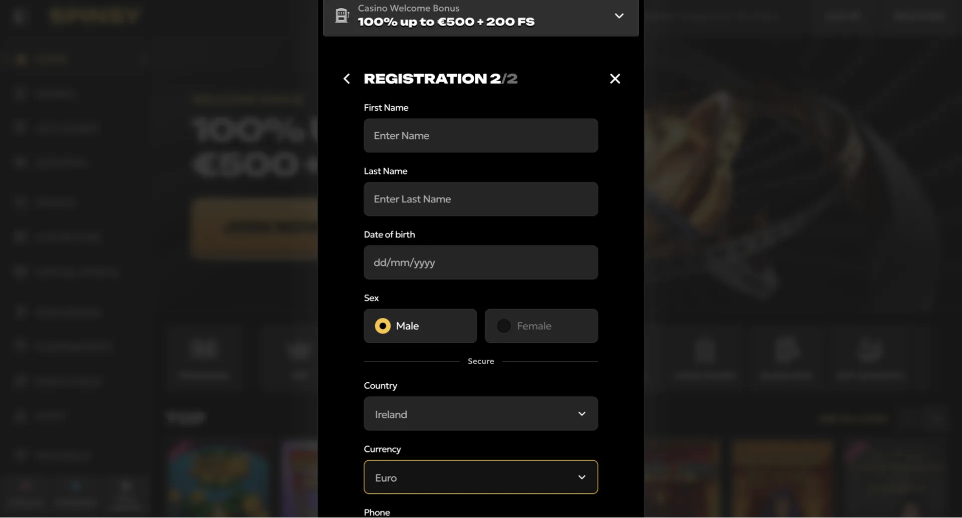 Sportsbet io login
