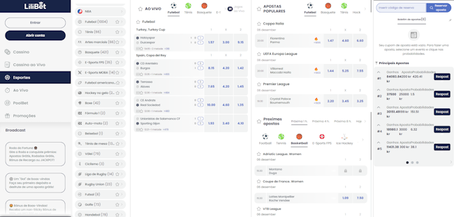 Live betting